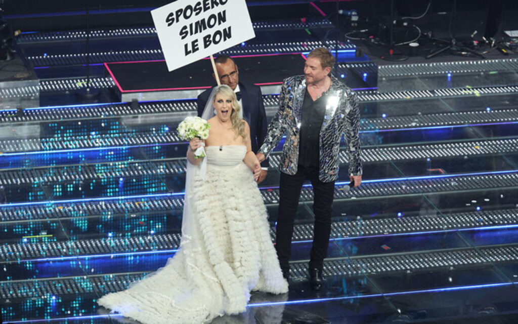 Katia Follesa a Sanremo 2025